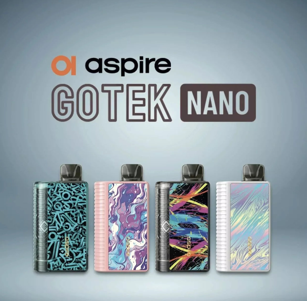 Aspire Gotek Nano Vape Pod Kit 2ml Pocket Vape Mod