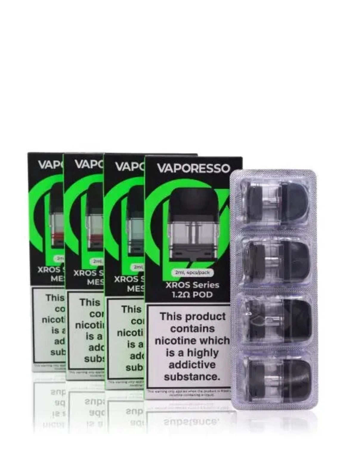 Vaporesso Xros  Pods Replacement Pod FOR Pods Kits 0.6 0.8 1.0 1.2 Mesh