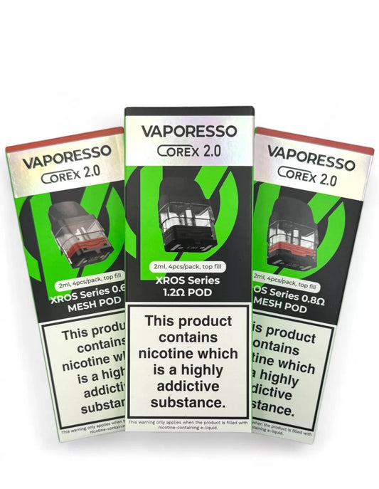 Vaporesso Xros  Pods Replacement Pod FOR Pods Kits 0.6 0.8 1.0 1.2 Mesh