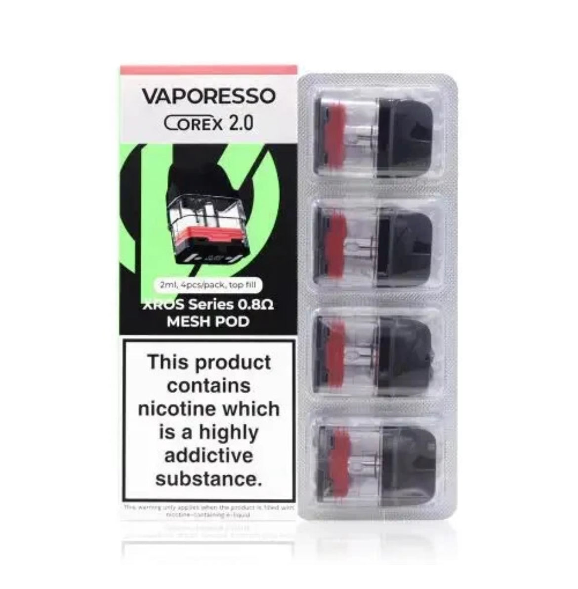 Vaporesso Xros  Pods Replacement Pod FOR Pods Kits 0.6 0.8 1.0 1.2 Mesh