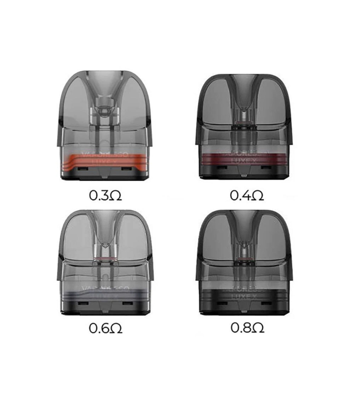 XL Vaporesso Luxe X X2 PODS Spare Pod Cartridges Luxe-X XR 0.3 0.4 0.6 0.8 Ohm