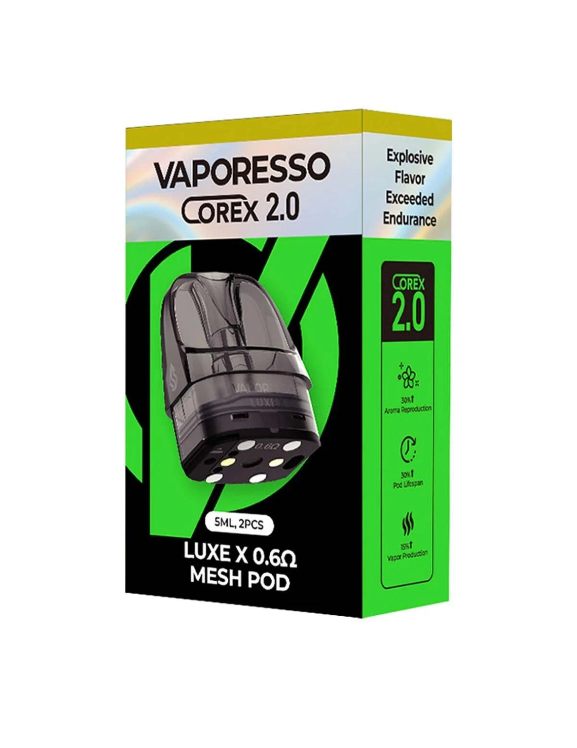 XL Vaporesso Luxe X X2 PODS Spare Pod Cartridges Luxe-X XR 0.3 0.4 0.6 0.8 Ohm