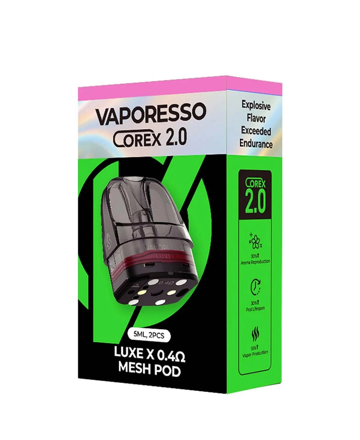 XL Vaporesso Luxe X X2 PODS Spare Pod Cartridges Luxe-X XR 0.3 0.4 0.6 0.8 Ohm