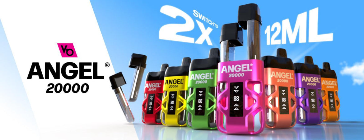 Angel 20K Puffs Dual Pre-filled Pod Vape Kit 850mAh Battery