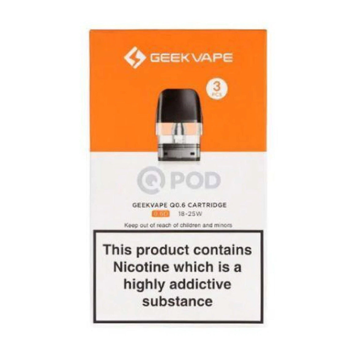 Geek Vape Q PODS Cartridge 0.6 0.8 1.2 Ω Replacement Pods for Sonder  Wenax Kit