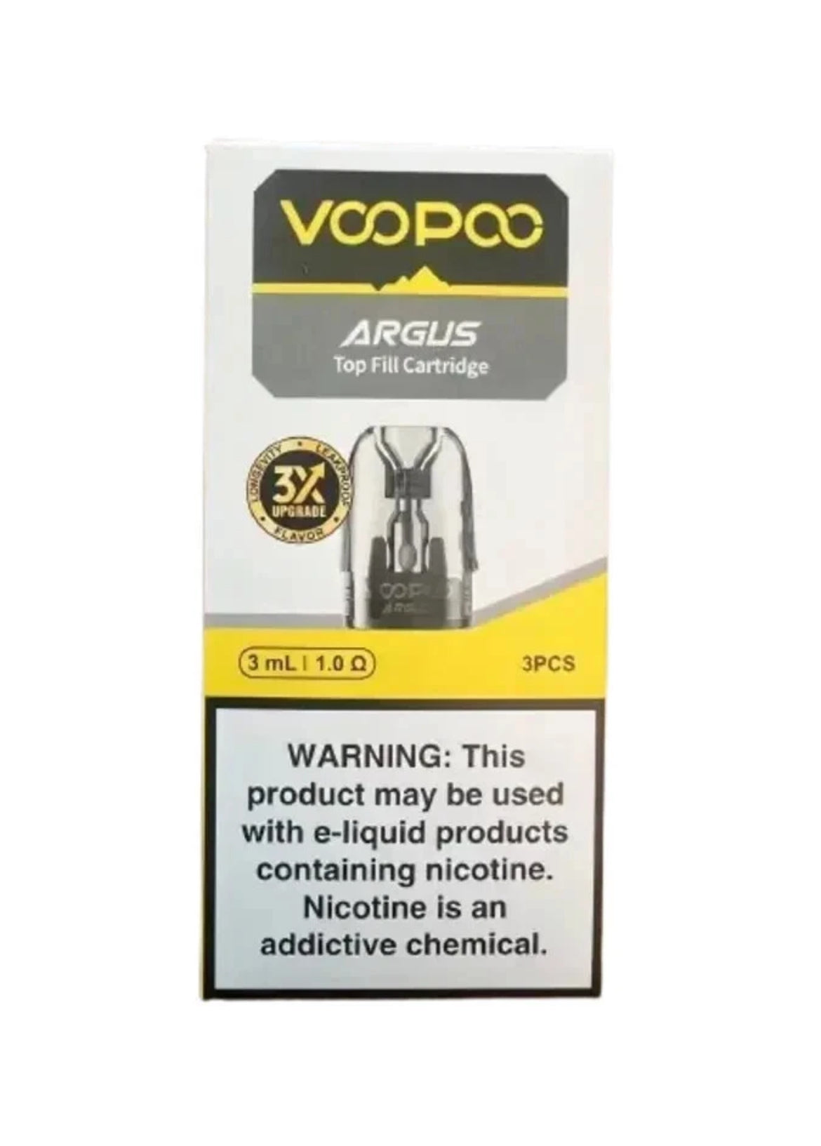 VooPoo Argus Pod  2ml Or XL Replacement Pods Refillable 2 x Pods Pack