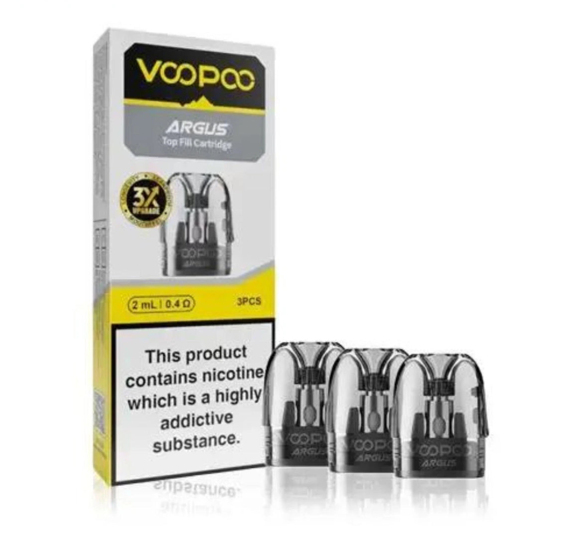 VooPoo Argus Pod  2ml Or XL Replacement Pods Refillable 2 x Pods Pack