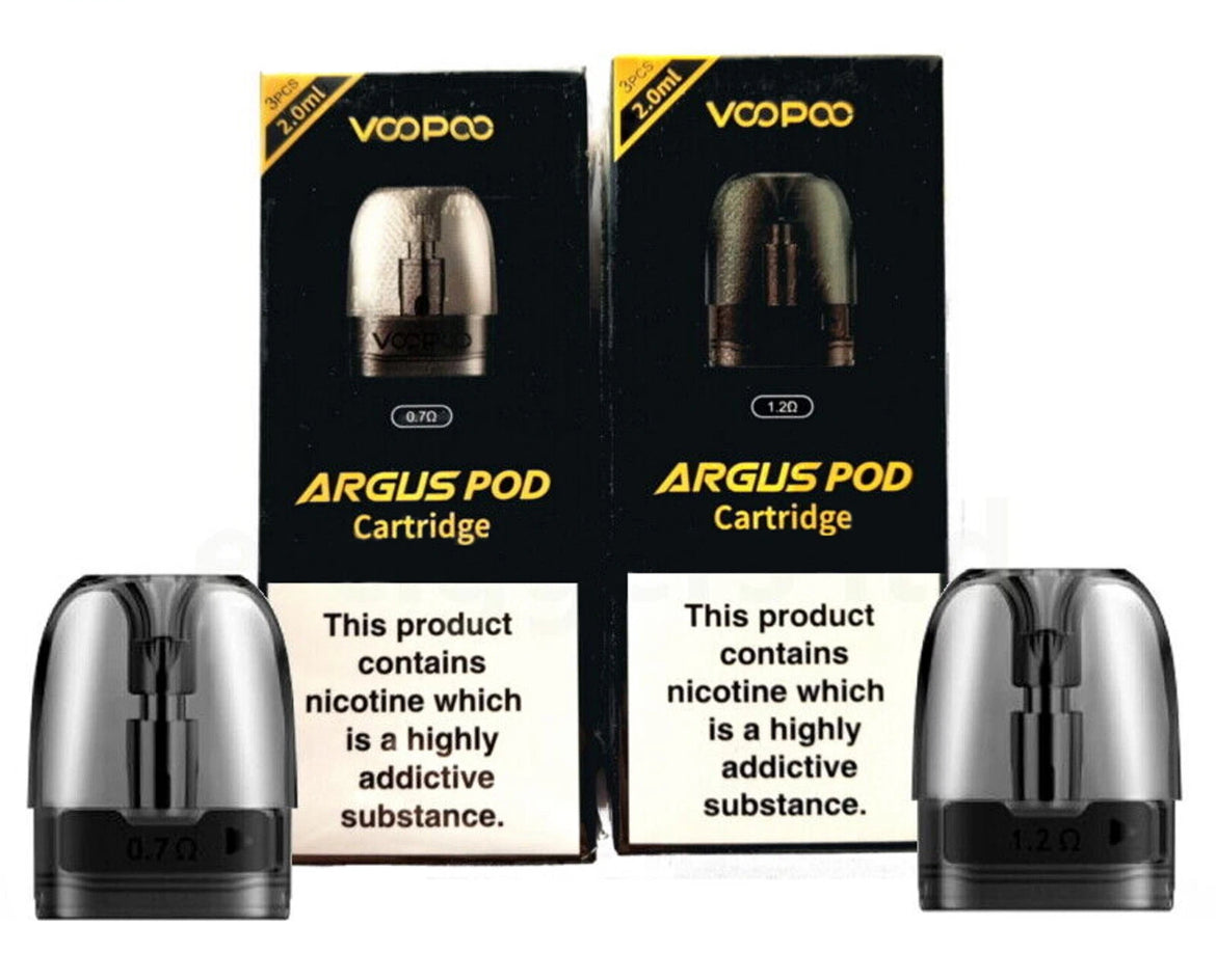 VooPoo Argus Pod  2ml Or XL Replacement Pods Refillable 2 x Pods Pack