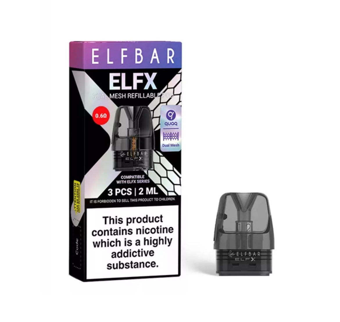 Elf Bar ELFX Pro Classic Vape Kit 45W 2ML