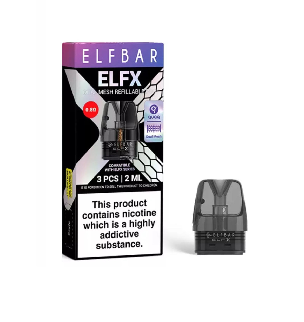 Elf Bar ELFX Pro Classic Vape Kit 45W 2ML