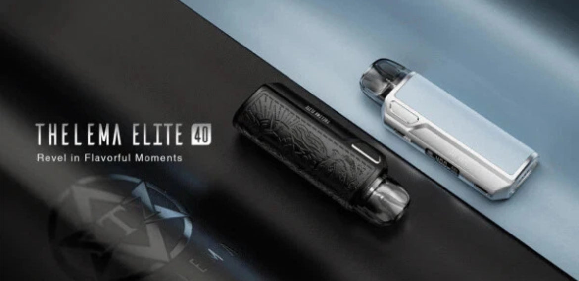 Lost Vape Thelema Elite 40 Pod Kit 1400mAh Or Pods Available 0.3 , 0.6 Xl