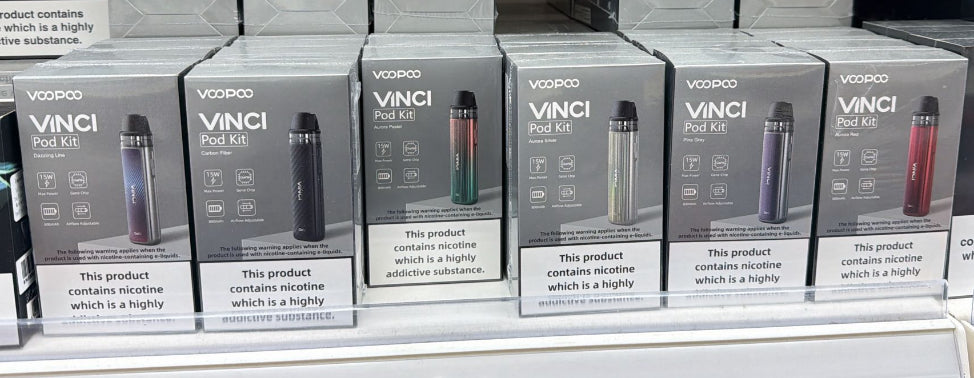 Voopoo Vinci SE Pod Kit 15Watts 900mAh & Vinci Se Pods