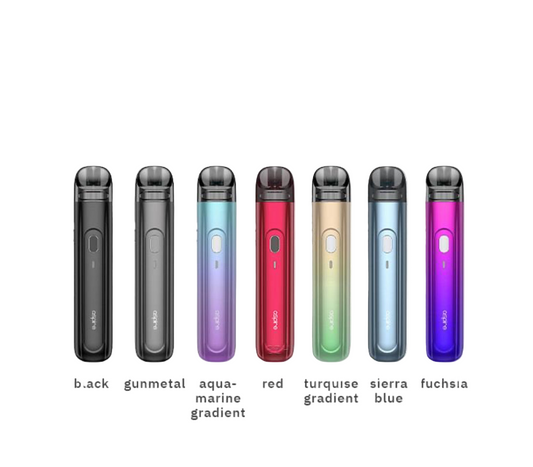 Aspire Flexus Q Pod Kit E-Cigarette Vape & Empty Pods & Coil 04, 0.6, 1.0 ohm
