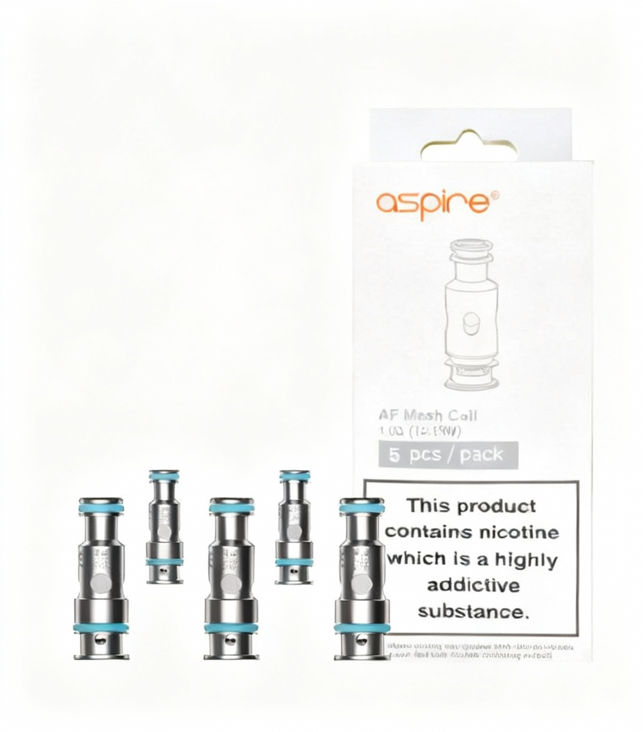 Aspire Flexus Q Pod Kit E-Cigarette Vape & Empty Pods & Coil 04, 0.6, 1.0 ohm