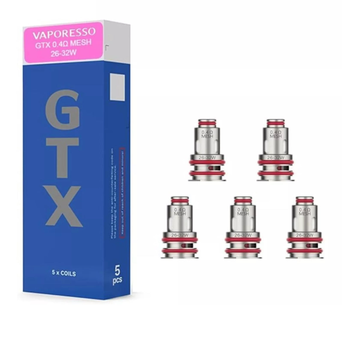 Vaporesso Armour GS Vape Pod Kit 80W  & Empty Pods  & GTX Coils