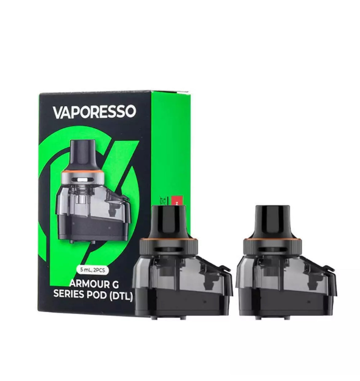 Vaporesso Armour GS Vape Pod Kit 80W  & Empty Pods  & GTX Coils