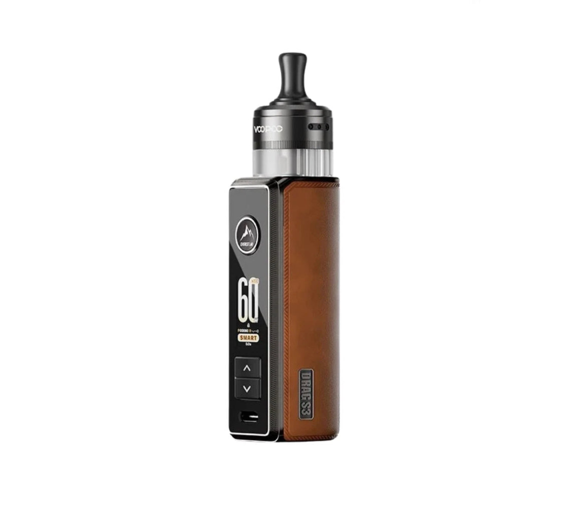 Voopoo Drag S3 Pod Vape Kit 60W 3000mAh Battery &  With All PnP X Coils