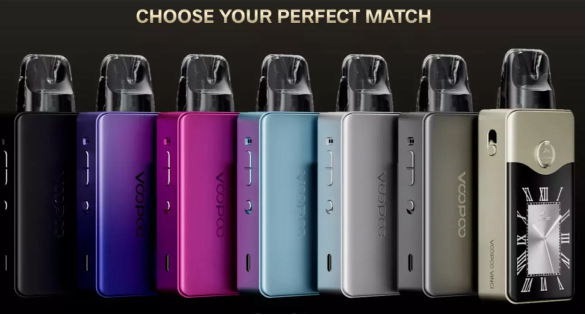 Voopoo Vinci E120 Vape Kit 5-120W 4500mAh & Voopoo PNP Coil Available In 0.3 , 0.15
