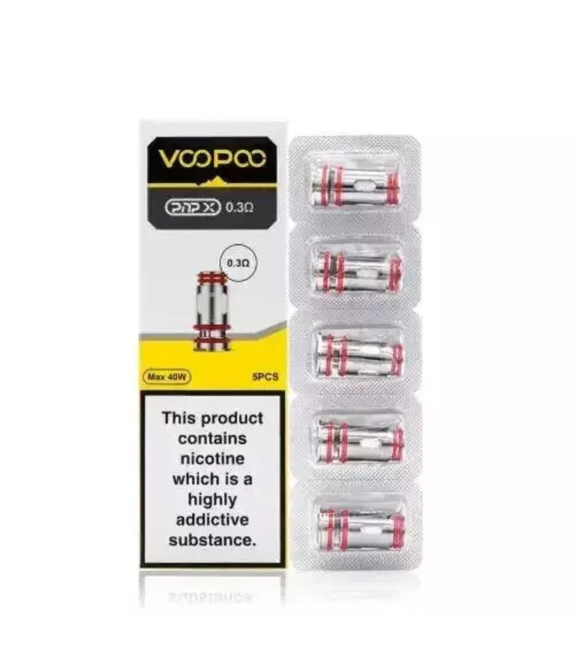 Voopoo Vinci E120 Vape Kit 5-120W 4500mAh & Voopoo PNP Coil Available In 0.3 , 0.15