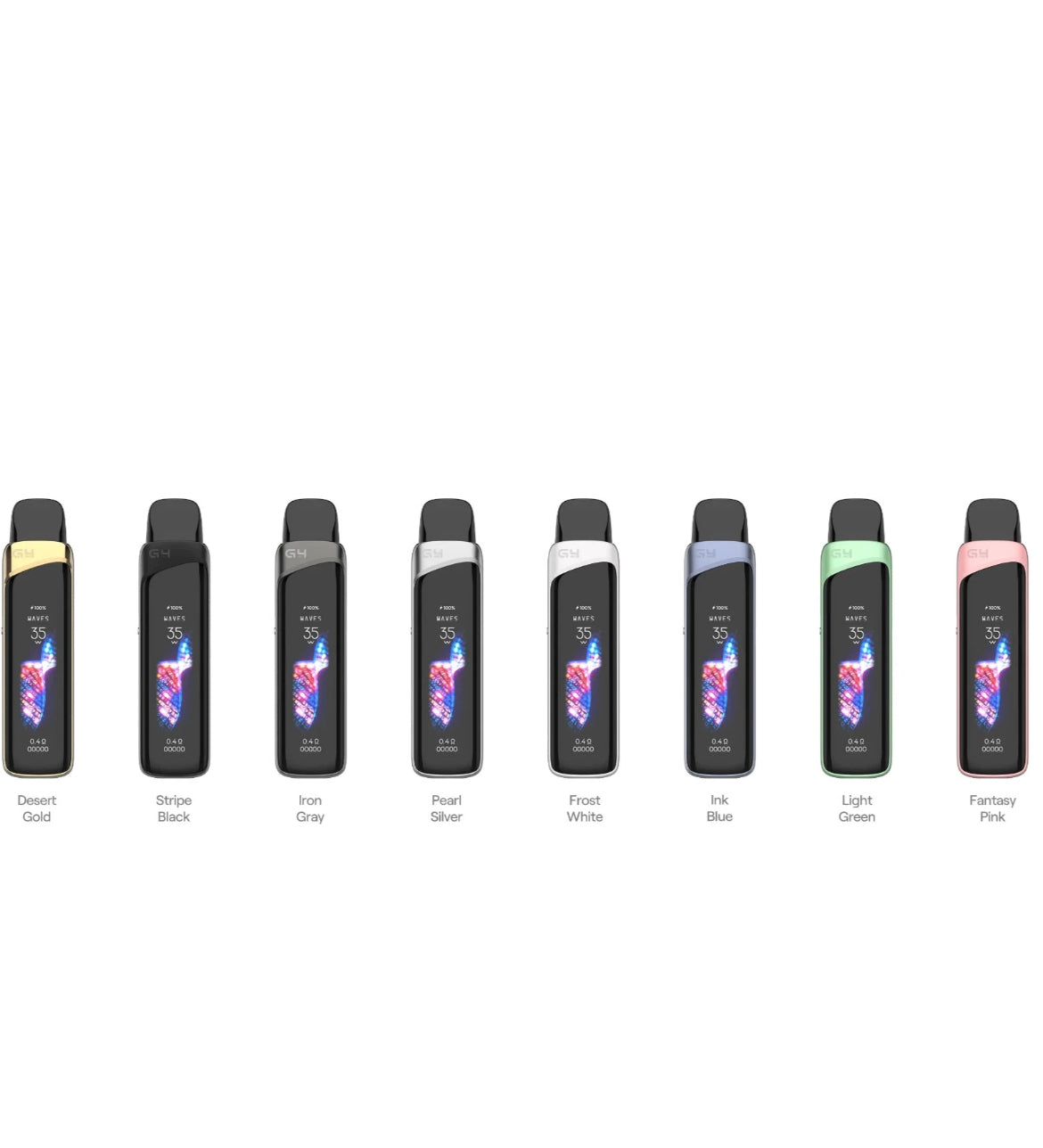 Uwell Caliburn G4 Pro Vape Kit 35W Pod System 1800mAh Touchscreen & Uwell Caliburn G3 Pods