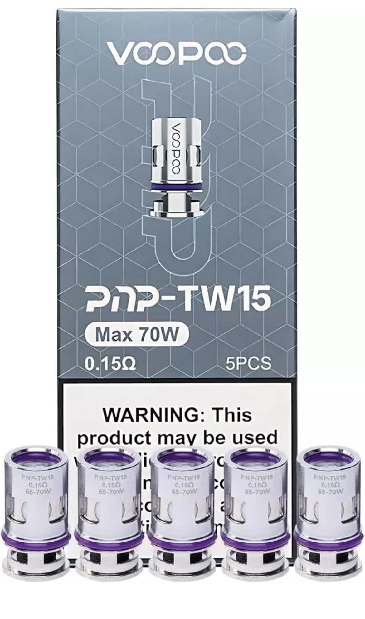 VooPoo Drag E60 Vape Kit  Vape Pen E Cigarette & 2ml PNP Pod & Voopoo PNP Coil
