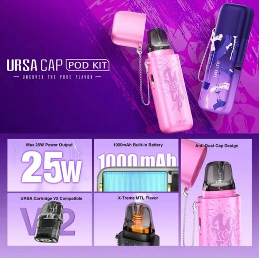 Lost Vape Ursa Cap Pod Kit 1000mAh Or Just Pods
