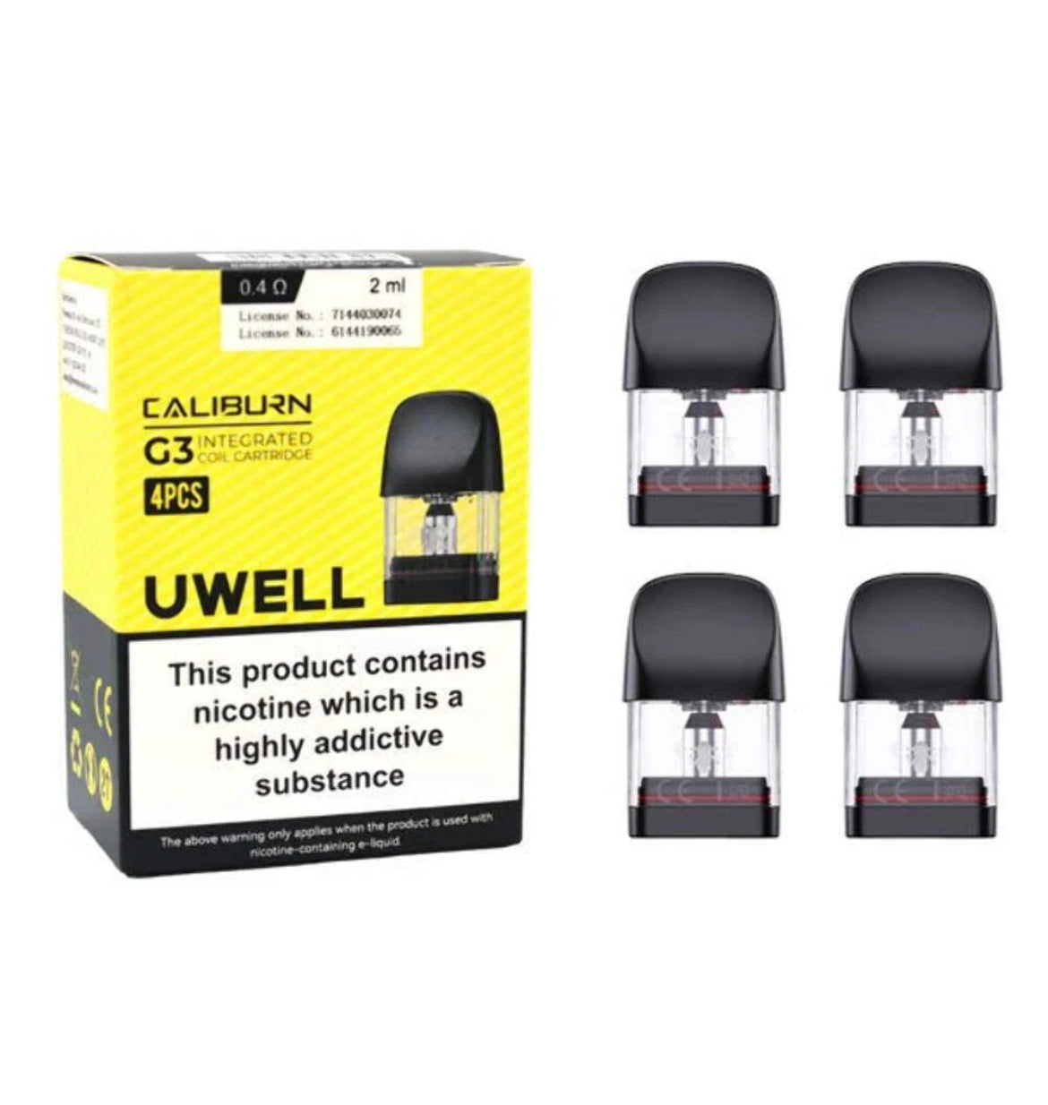 Uwell Caliburn GK2 18W Pod Vape kit