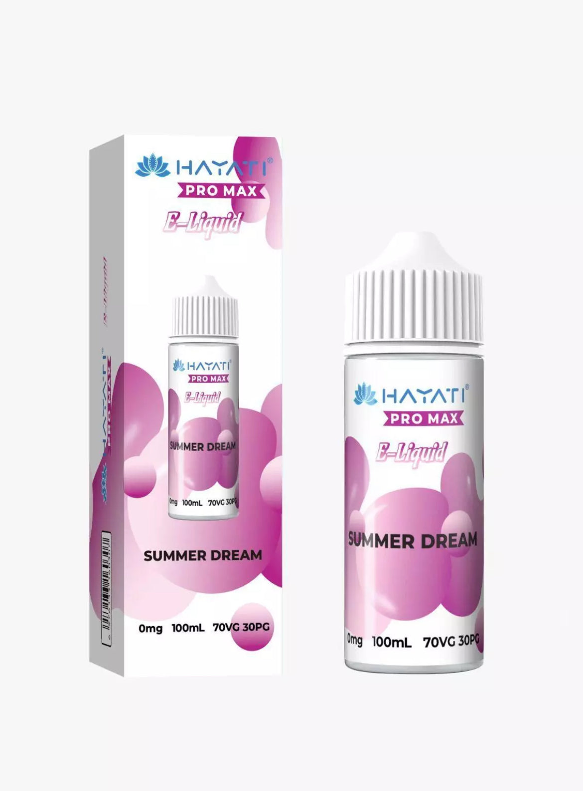 Hayati Pro Max 100 ML E-Liquid 0mg 70VG/30PG Vape Juice HAYATI Pro