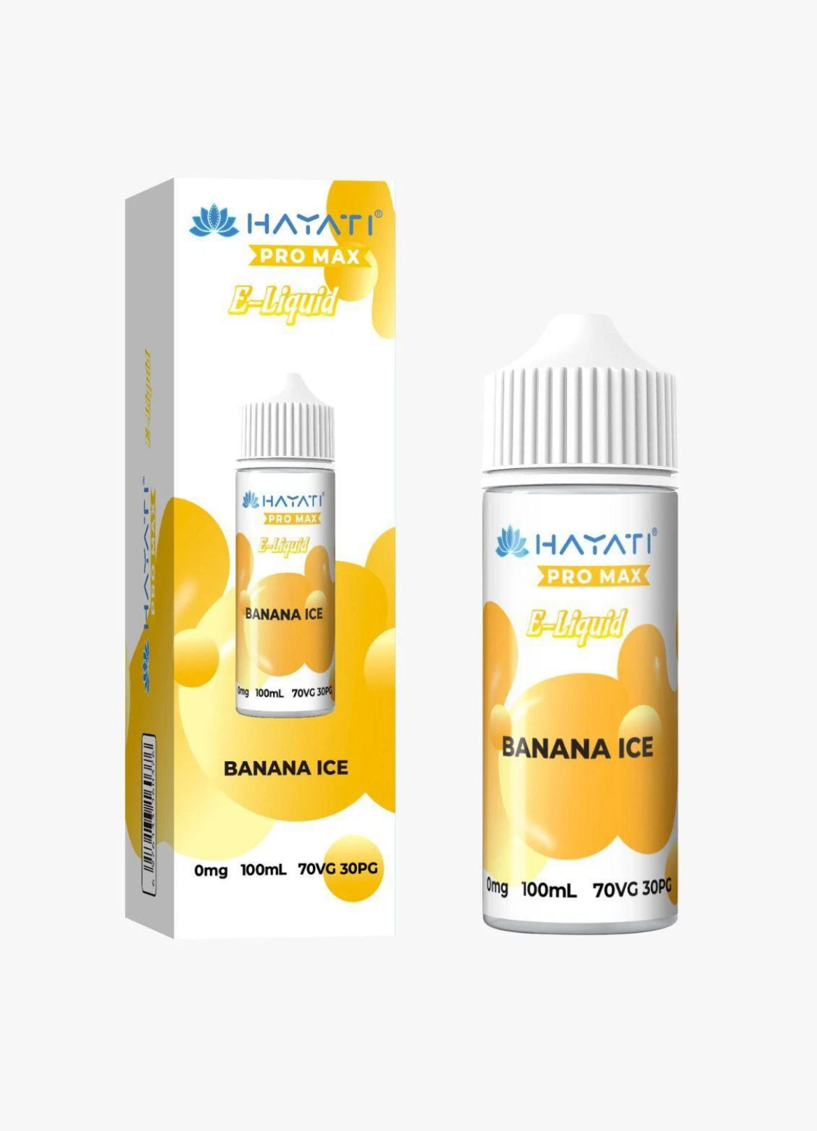 Hayati Pro Max 100 ML E-Liquid 0mg 70VG/30PG Vape Juice HAYATI Pro