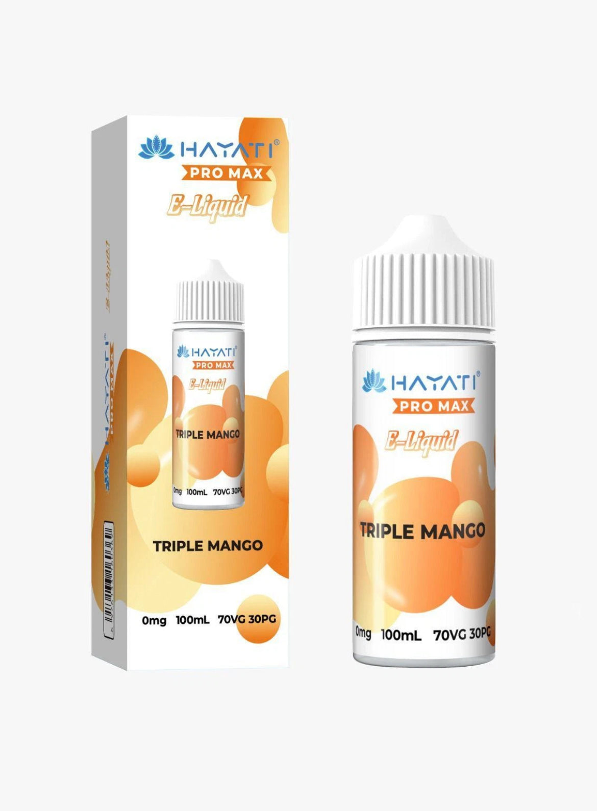 Hayati Pro Max 100 ML E-Liquid 0mg 70VG/30PG Vape Juice HAYATI Pro