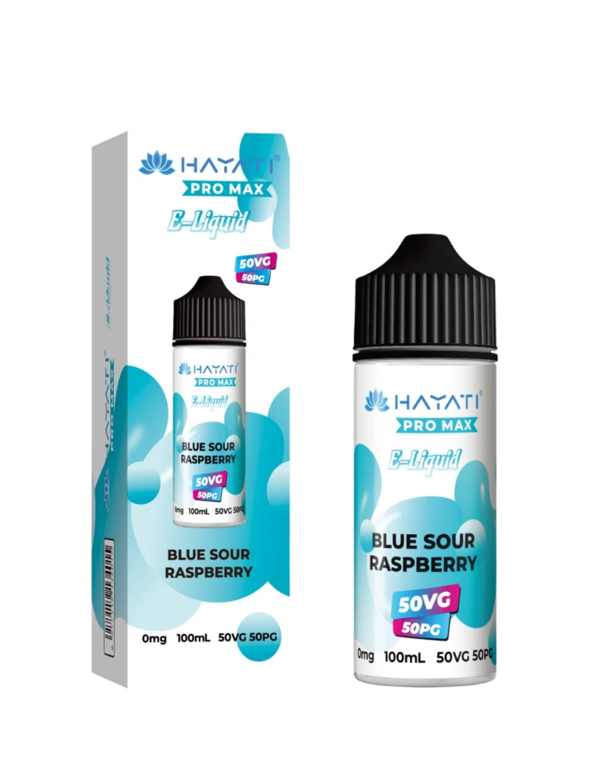 Hayati Pro Max 100ml E liquid 0mg 50/50 VGPG