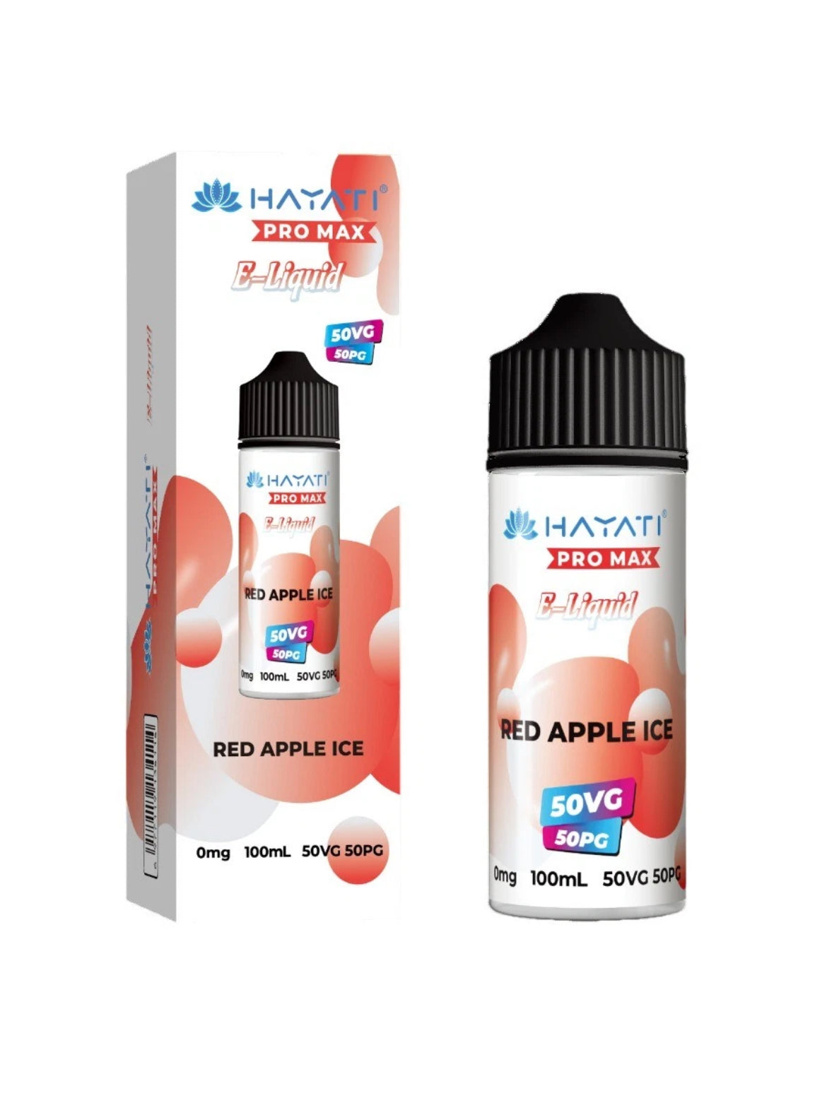 Hayati Pro Max 100ml E liquid 0mg 50/50 VGPG