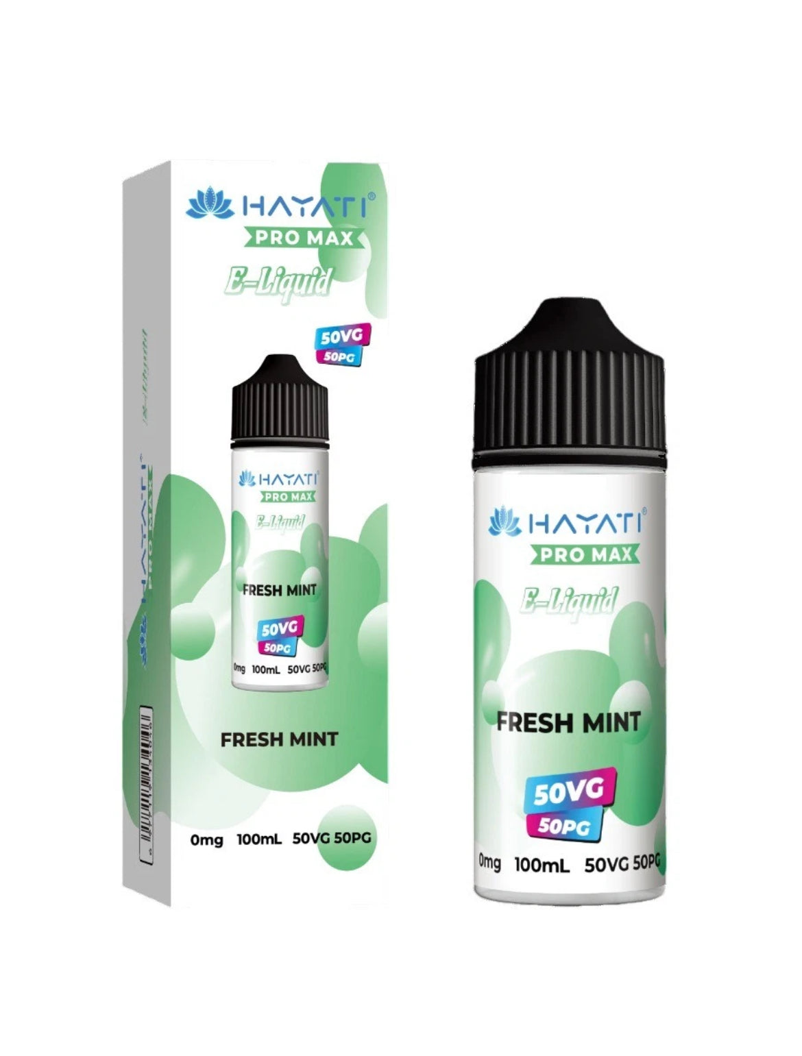 Hayati Pro Max 100ml E liquid 0mg 50/50 VGPG