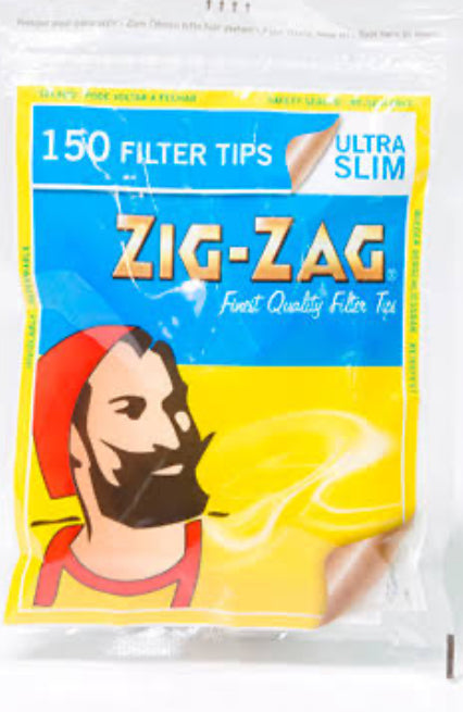 Zig Zag Ultra Slim Filter Tips Resealable Bags