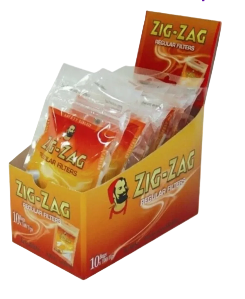 ZIG ZAG  Regular Filter Tips Resealable Bags
