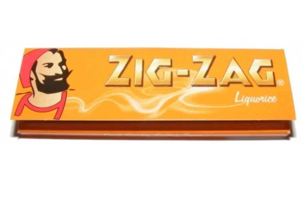 ZIG ZAG LIQUORICE STANDARD Smoking Cigarette Rolling Papers