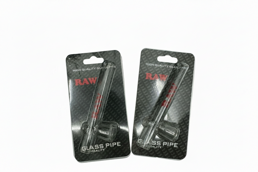 RAW Clear Smoking Smoke Glass Pipe Tobacco Top Quality  Pipe