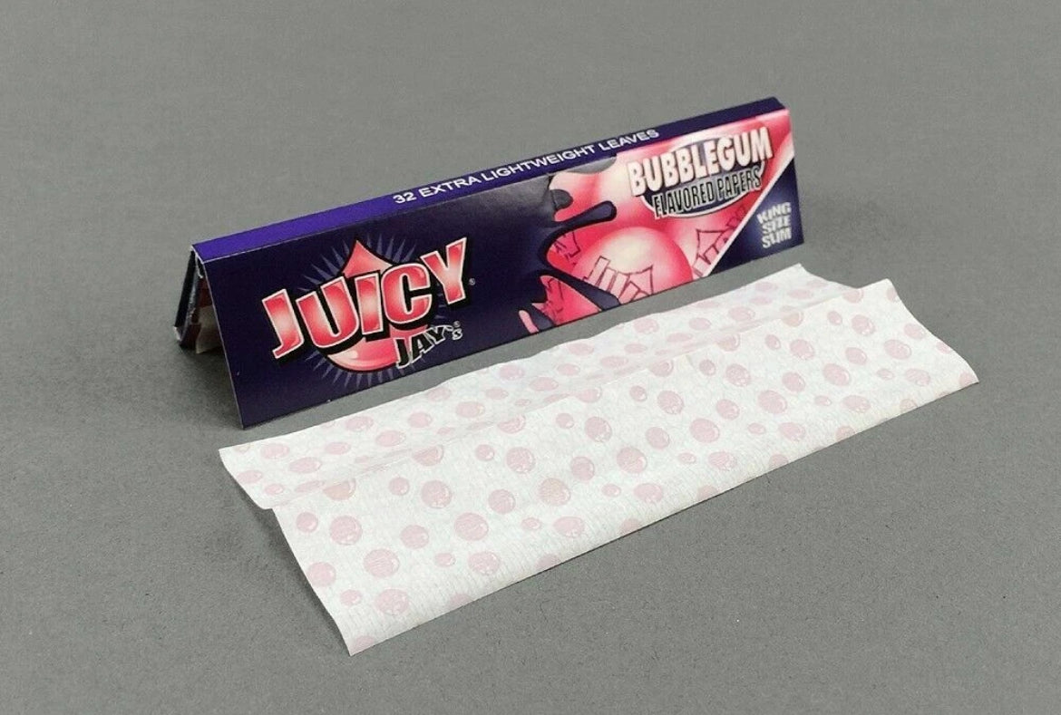 JUICY JAY  King Size Slim Fruity Flavoured Rolling Papers