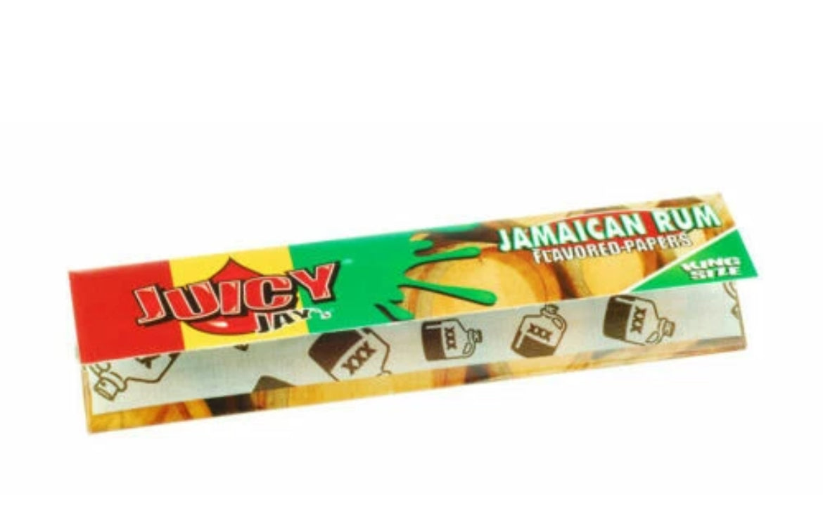 JUICY JAY  King Size Slim Fruity Flavoured Rolling Papers