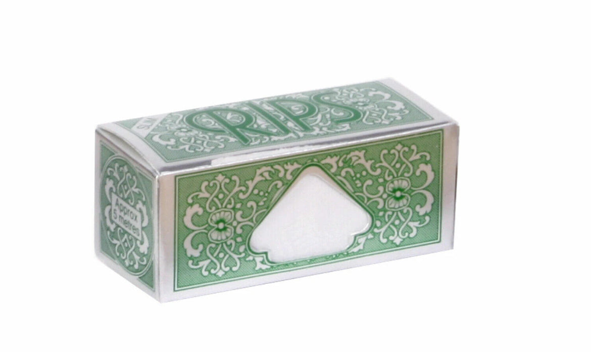 GREEN RIPS Slim Cigarette Rolls Papers