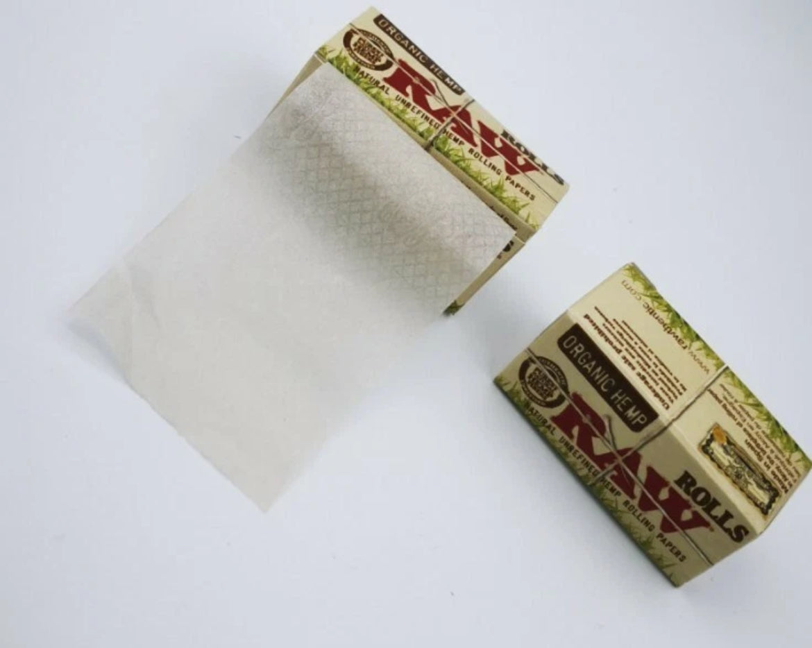 Raw Organic Hemp Roll Rips 5m Meter Rolls Smoking Rolling Paper