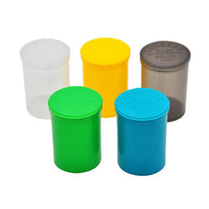 Pop Top Squeeze Stash Storage Medical Jar Container Pop Top