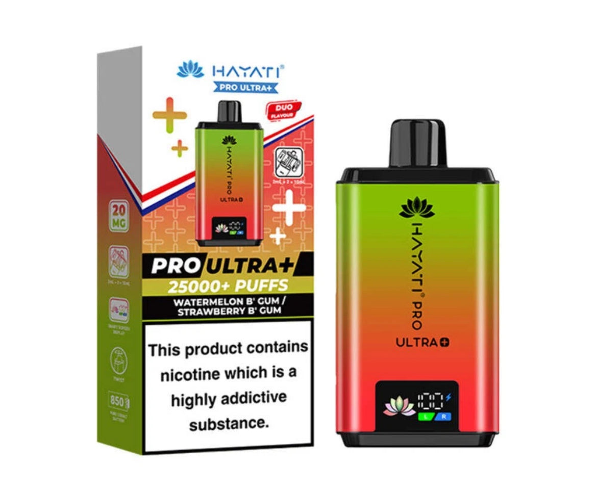 Hayati Pro Ultra Plus 25K Pre-filled Pod Kit 20mg