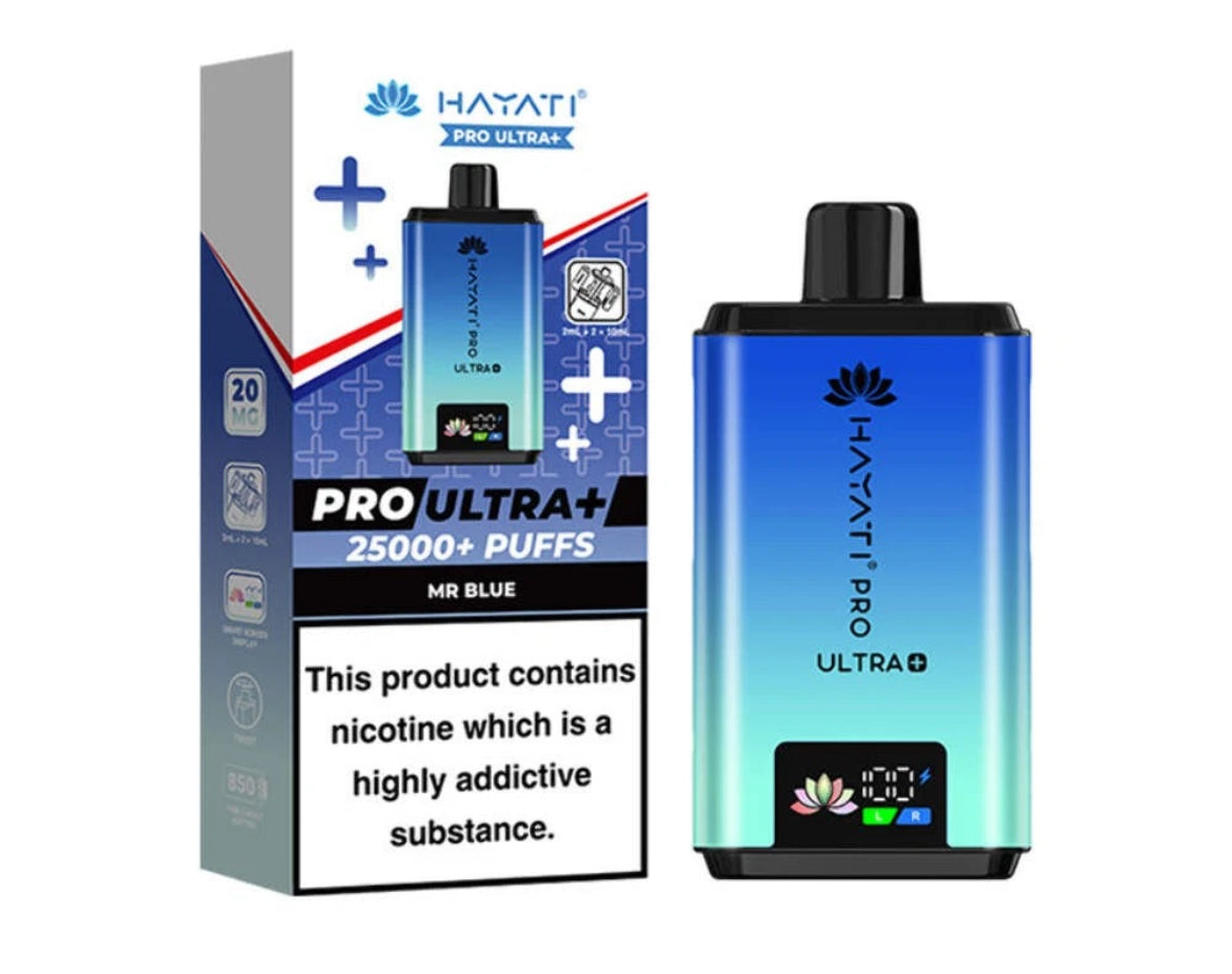 Hayati Pro Ultra Plus 25K Pre-filled Pod Kit 20mg