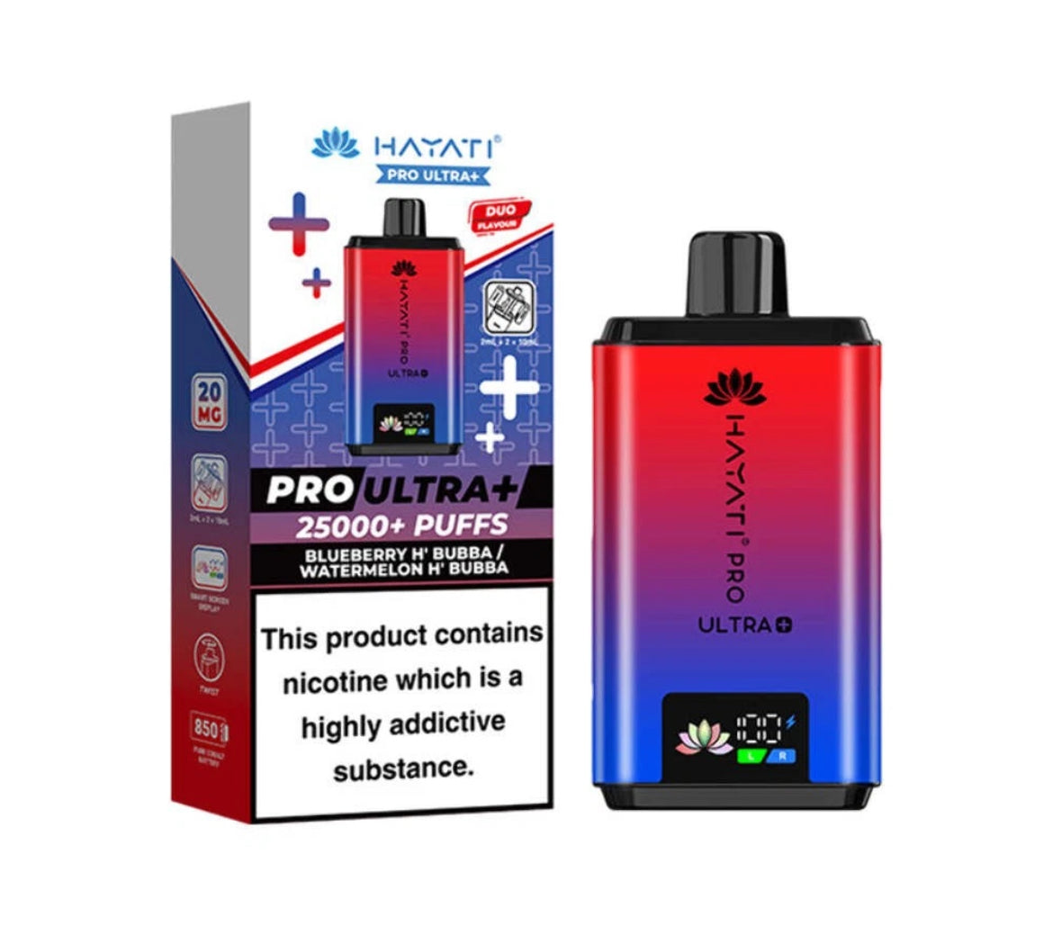 Hayati Pro Ultra Plus 25K Pre-filled Pod Kit 20mg
