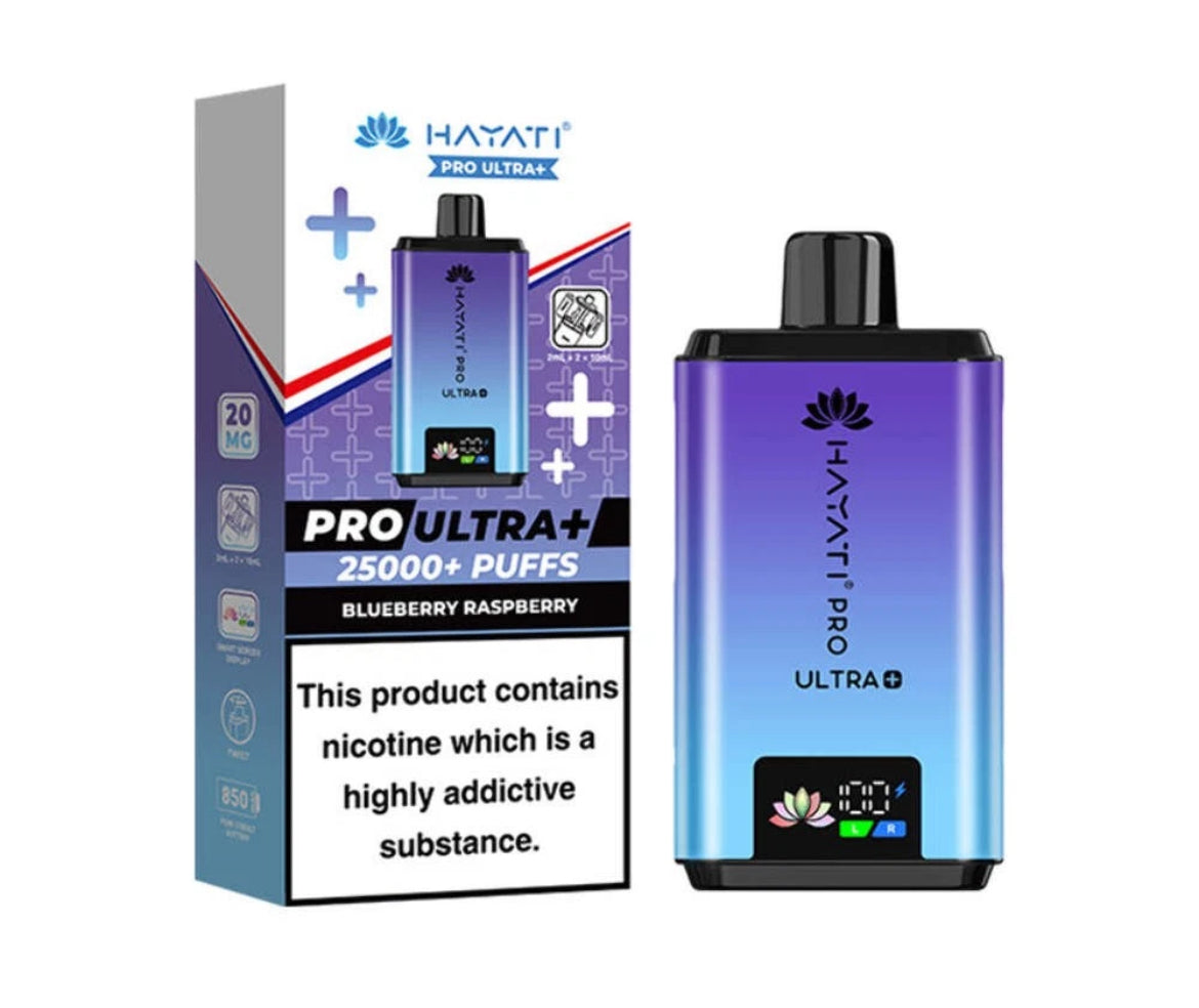 Hayati Pro Ultra Plus 25K Pre-filled Pod Kit 20mg