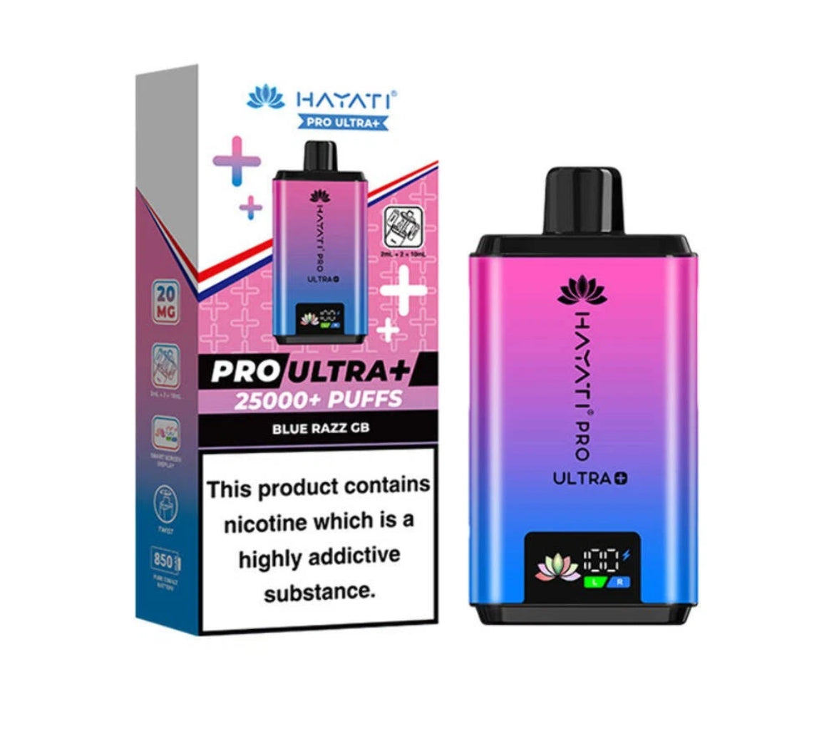 Hayati Pro Ultra Plus 25K Pre-filled Pod Kit 20mg