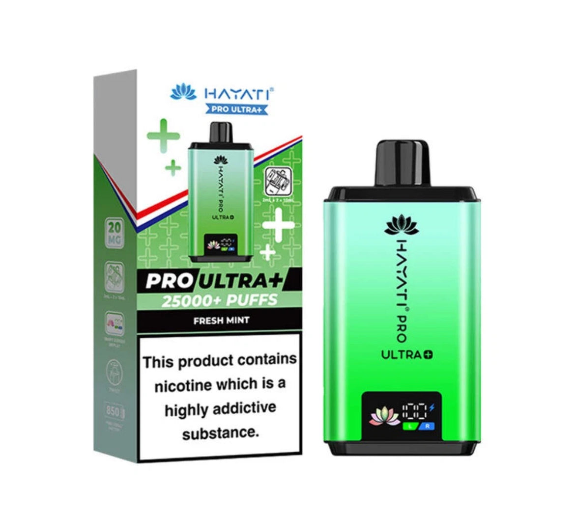 Hayati Pro Ultra Plus 25K Pre-filled Pod Kit 20mg