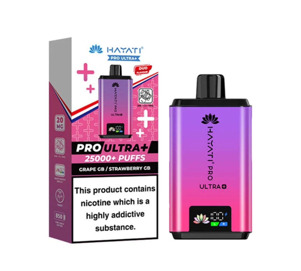 Hayati Pro Ultra Plus 25K Pre-filled Pod Kit 20mg