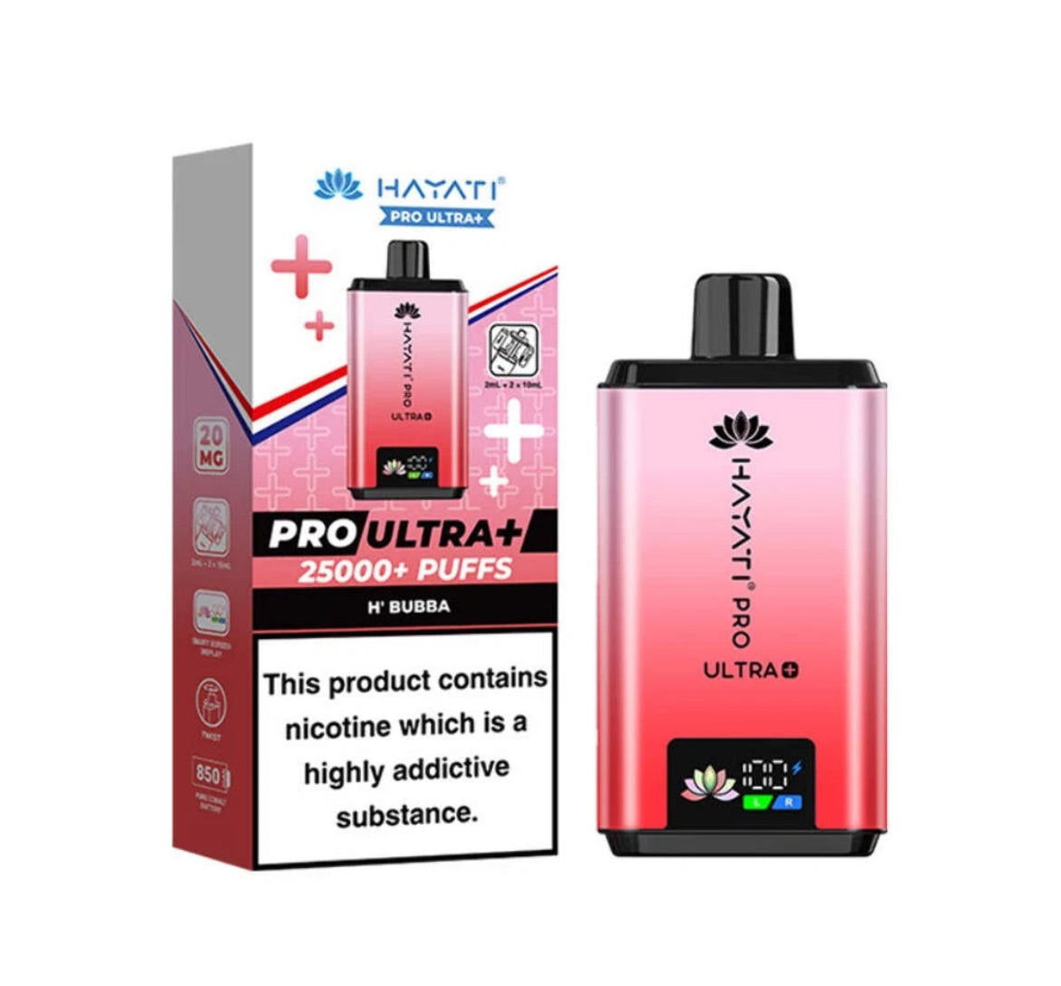 Hayati Pro Ultra Plus 25K Pre-filled Pod Kit 20mg